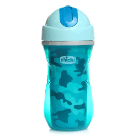 Çocuk Chicco Isı Yalıtımlı Sport Pipetli Bardak 14 Ay+ Erkek Mavi