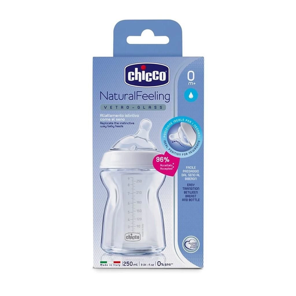 Chicco Natural Feeling Cam Biberon 0+ Ay 250ml - Görsel 2