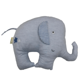 Çocuk Chubby Elephant Yastık 72227 Mavi