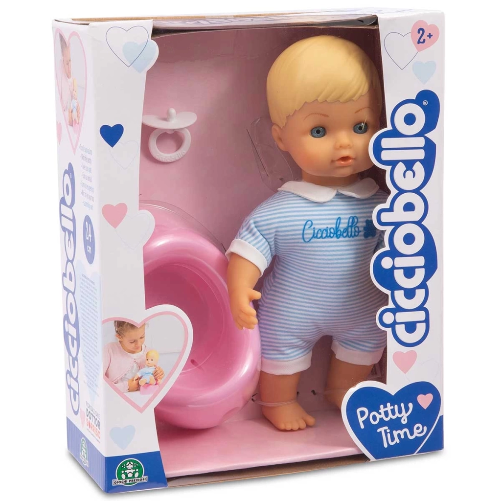 Çocuk Cicciobello 24 cm Yumuş Bebek ve Tuvalet Zamanı CCBA7000 - Görsel 2