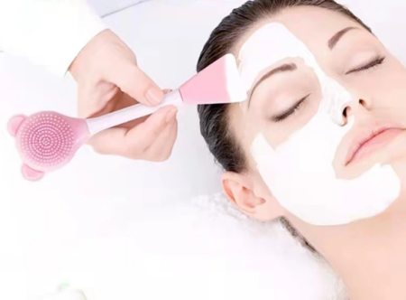 Eğitici Oyuncak Cilt Bakım Fırçası ve Maske Spatulası