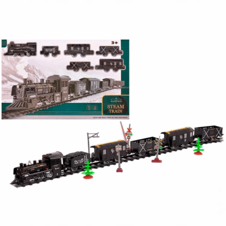 Çocuk Classic Steam Pilli Tren Seti 40 Parça 1603C