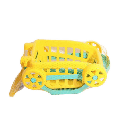 Çocuk CLK-291 Fileli Market Arabası -Çalkan Oyuncak