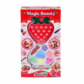 Tekli Çilek Makyaj Seti Çocuklar İçin Eğlenceli Makyaj Aktivitesi
