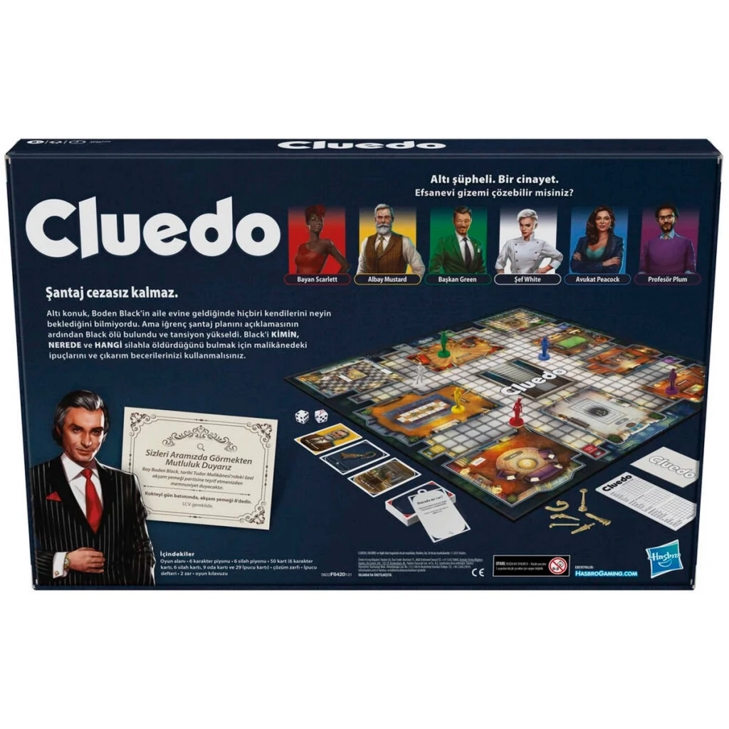 Çocuk Cluedo Kutu Oyunu - Görsel 4