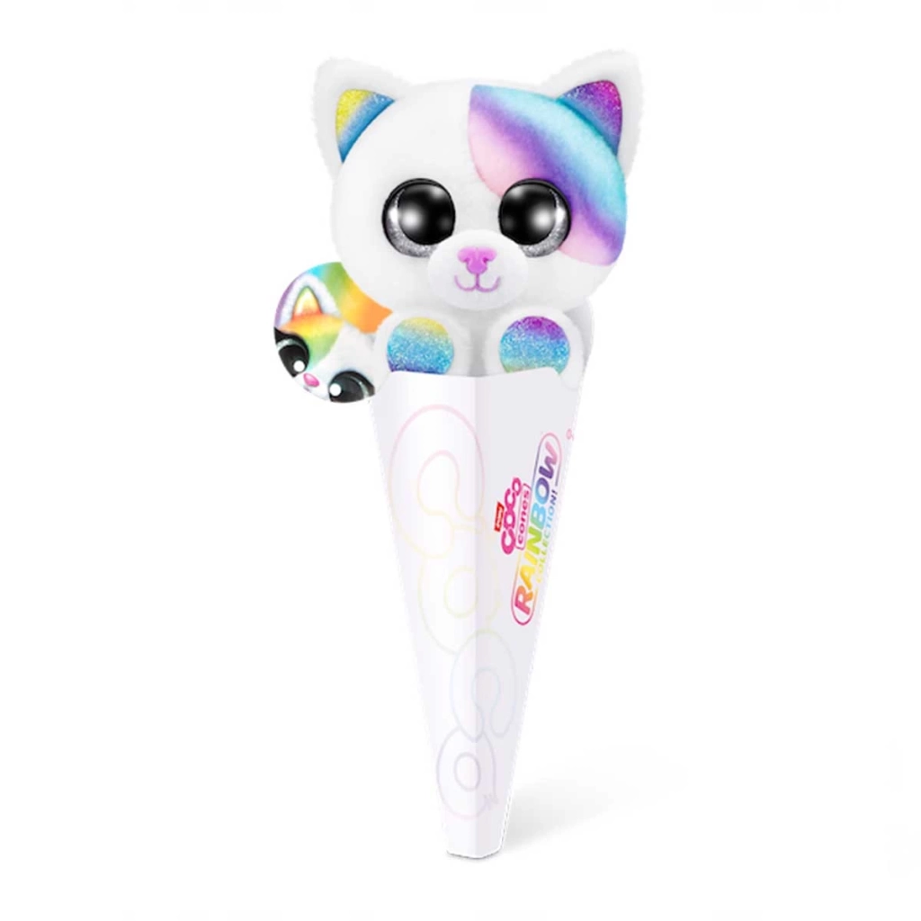 Eğitici Oyuncak Coco Cones Gökkuşağı Peluş S1 9631SQ1 - Görsel 2
