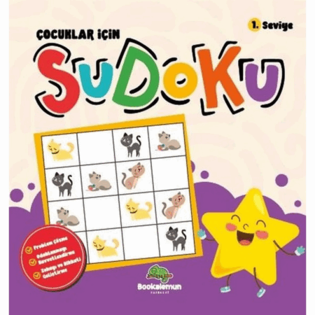 Çocuk Çocuklar için Sudoku 1. Seviye
