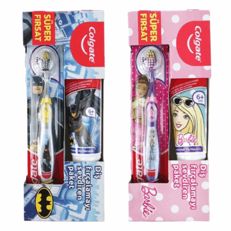 Colgate Çocuk Diş Macunu 6+ Yaş + Diş Fırçası 2'Li Set