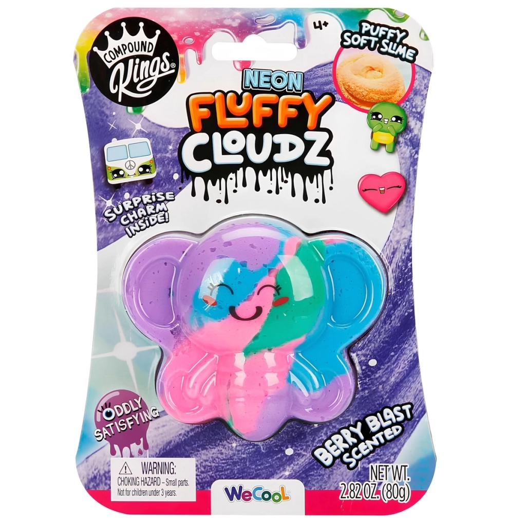 Çocuk Compound Kings Neon Fluffy Cloudz Butterfly Slime 11315