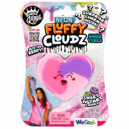 Çocuk Compound Kings Neon Fluffy Cloudz Kalp Slime 11312