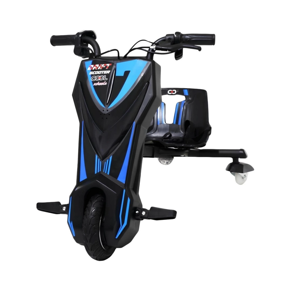 Çocuk Eğitici Gelişim Cool Wheels Drift Scooter Mavi - Görsel 3