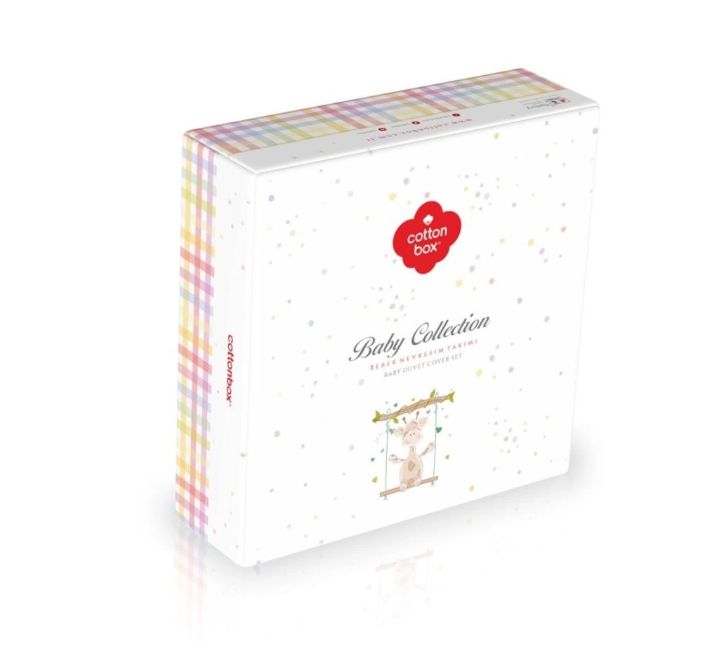 Eğitici Oyuncak Cotton Box Bebek Nevresim Takımı Unicorn - Görsel 2