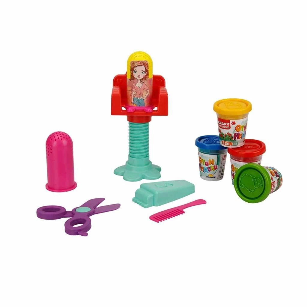 Çocuk Crafy Sihirli Salon Oyun Hamur Seti - Görsel 3