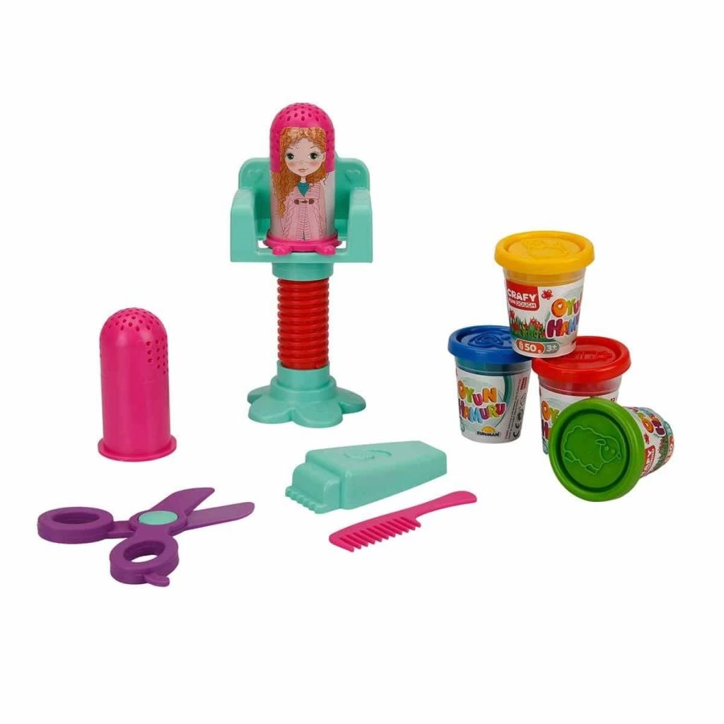 Çocuk Crafy Sihirli Salon Oyun Hamur Seti - Görsel 4