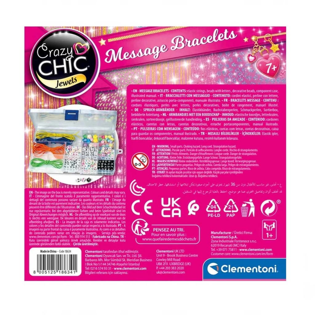 Eğitici Oyuncak Crazy Chic Mesaj Bileklikler - Görsel 3