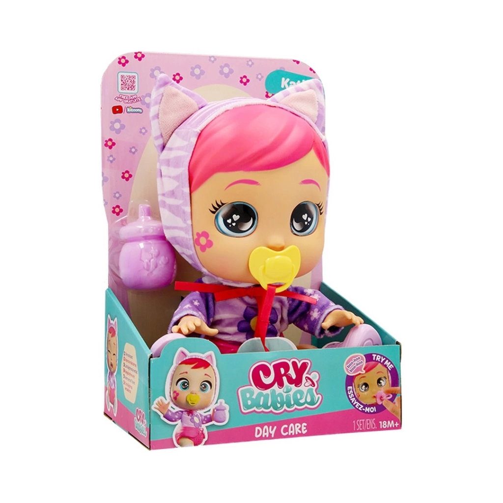 Eğitici Oyuncak Cry Babies Günlük Bakım Katie - Görsel 2