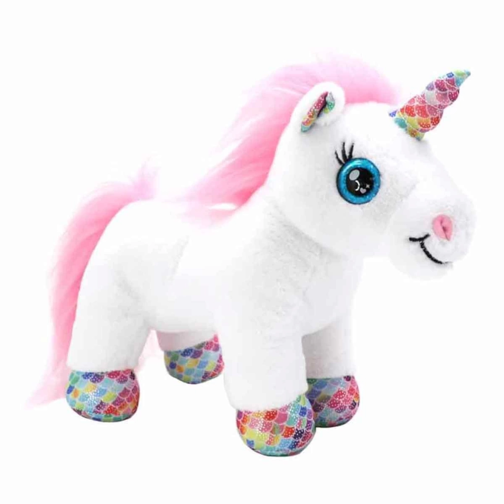 Çocuk Cutekins Taşıma Çantalı Peluş Unicorn Lou Lou - Görsel 2