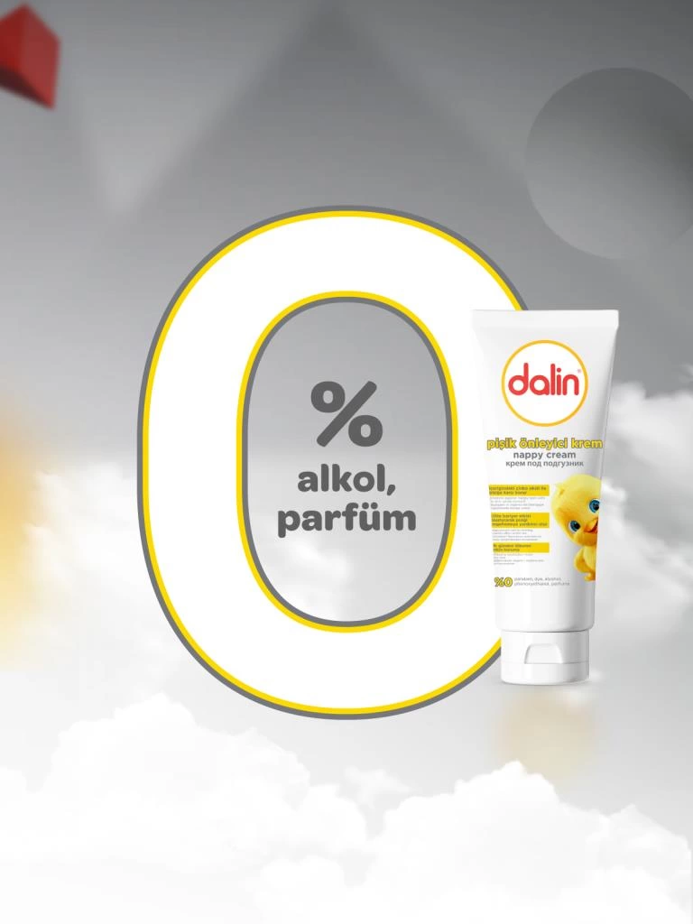Çocuk Dalin Bebek Pişik Kremi 100 ml - Görsel 3