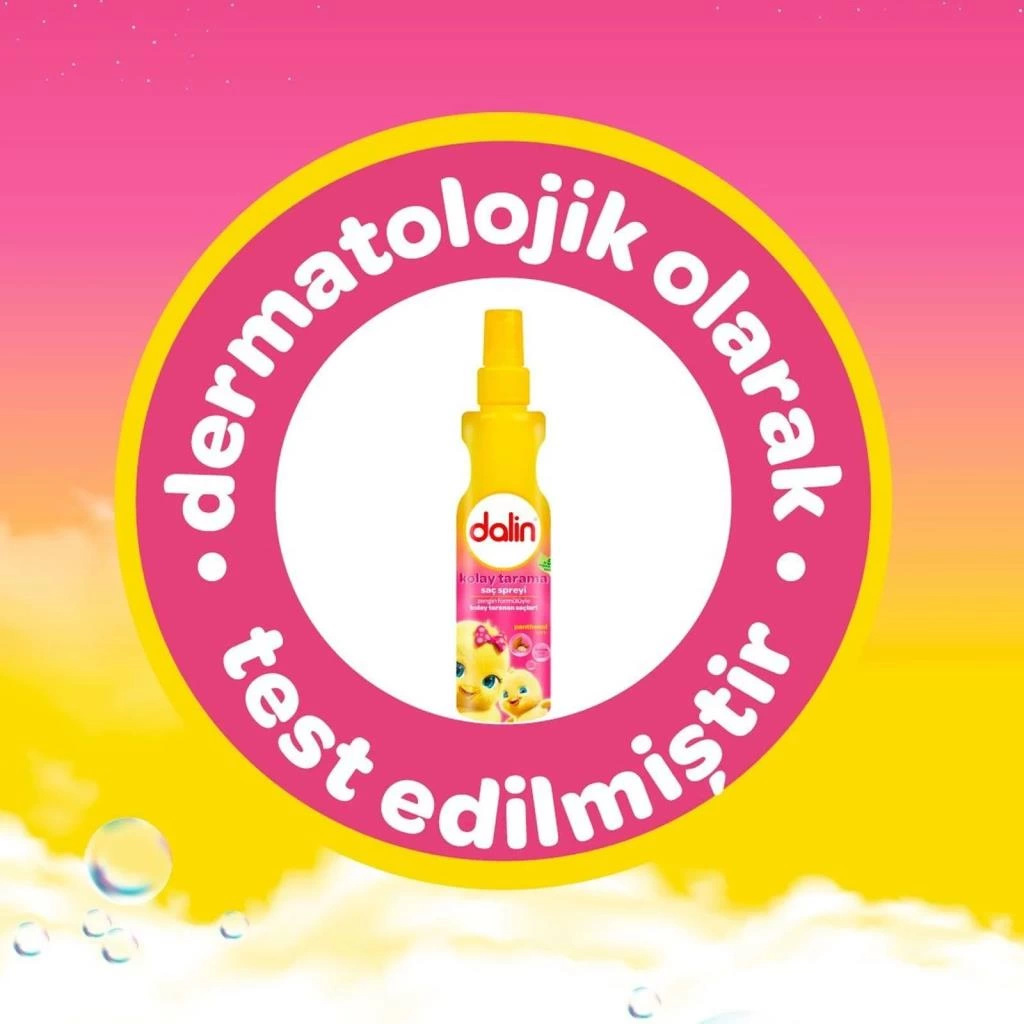 Çocuk Dalin Kolay Tarama Spreyi Badem Yağlı 200 ml - Görsel 3