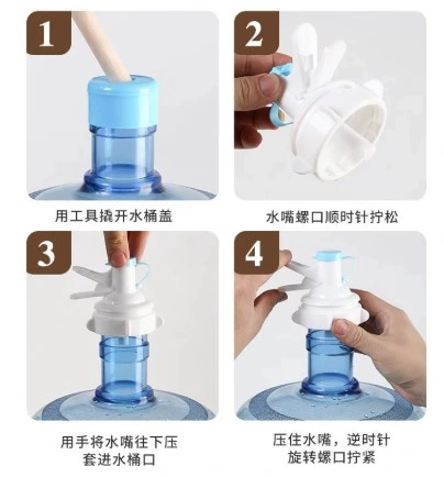 Eğitici Oyuncak Damacana Musluk Başlığı ve Metal Ayak Stand Seti - Görsel 2