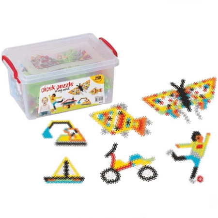 Çocuk Dede Çiçek Puzzle Küçük Boy 250 Parça