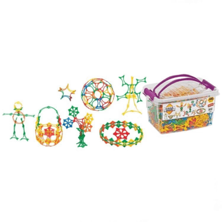 Çocuk Dede Kelebek Puzzle Box Eğitici Şekiller 480 Parça