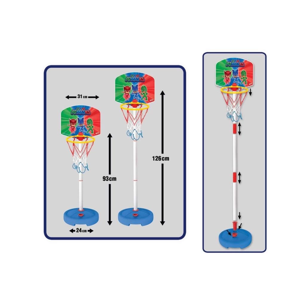 Dede PjMasks Küçük Ayaklı Basketbol Potası - Görsel 3