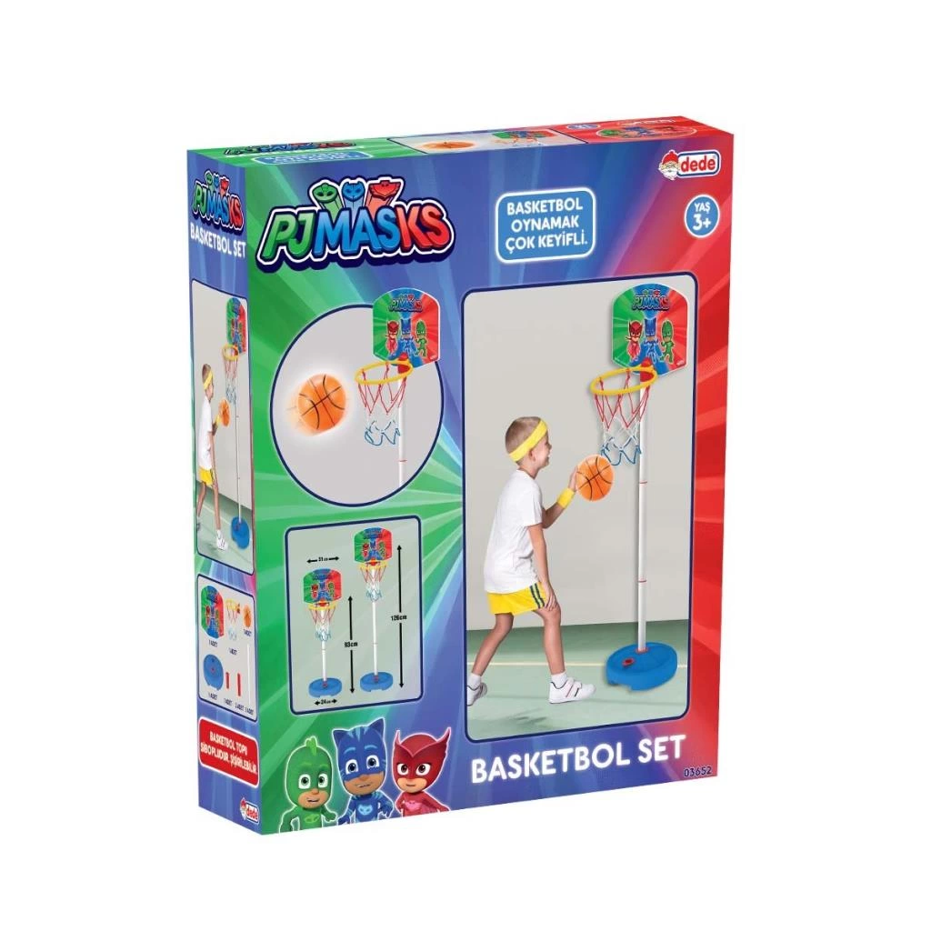 Dede PjMasks Küçük Ayaklı Basketbol Potası - Görsel 5
