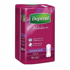 Depend Mesane Pedi Kadın Ekstra 10 Adet