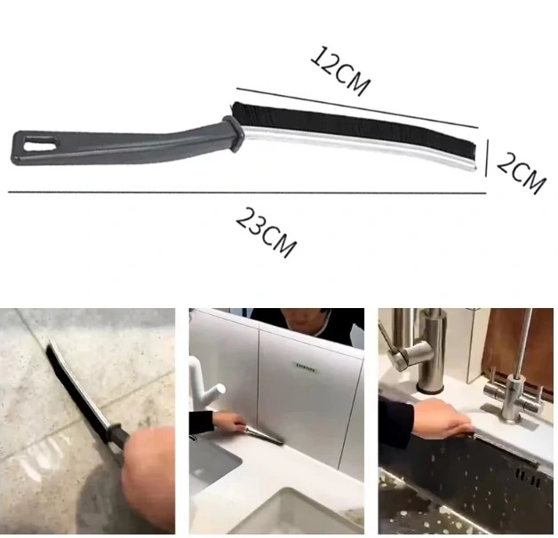 Eğitici Oyuncak Derz Arası Banyo Mutfak Dar Alan İnce Temizlik Fırçası - Görsel 3