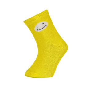 Çocuk Desenli Bamboo 2'Li Çorap 68384 Sarı-Ekru