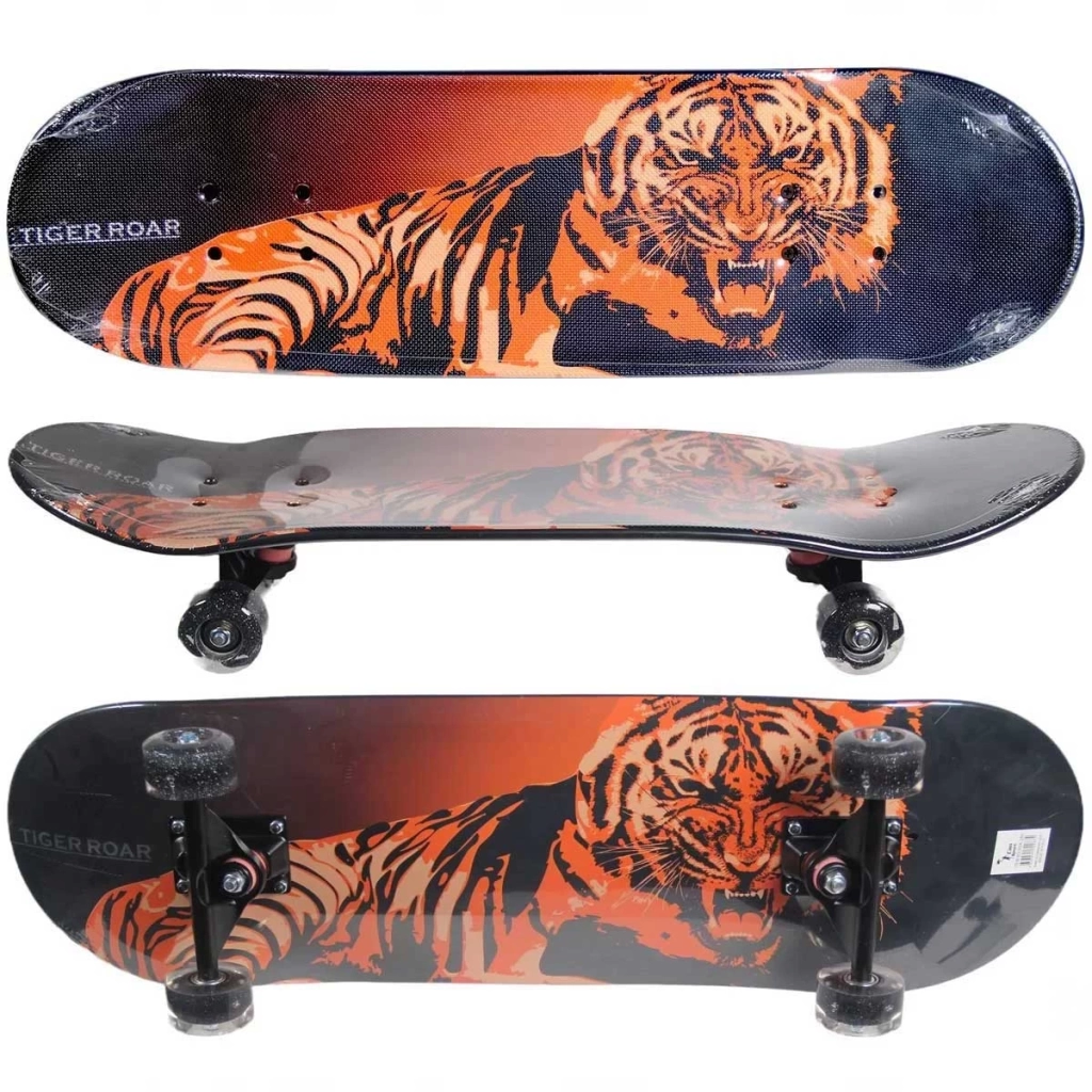 Çocuk Desenli Işıklı Tekerlekli Kaykay 79 cm - Görsel 2