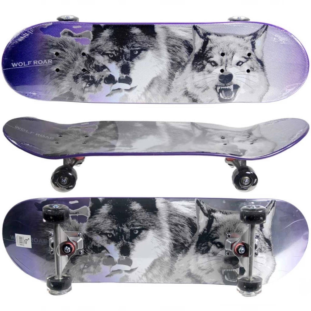 Çocuk Desenli Işıklı Tekerlekli Kaykay 79 cm - Görsel 3