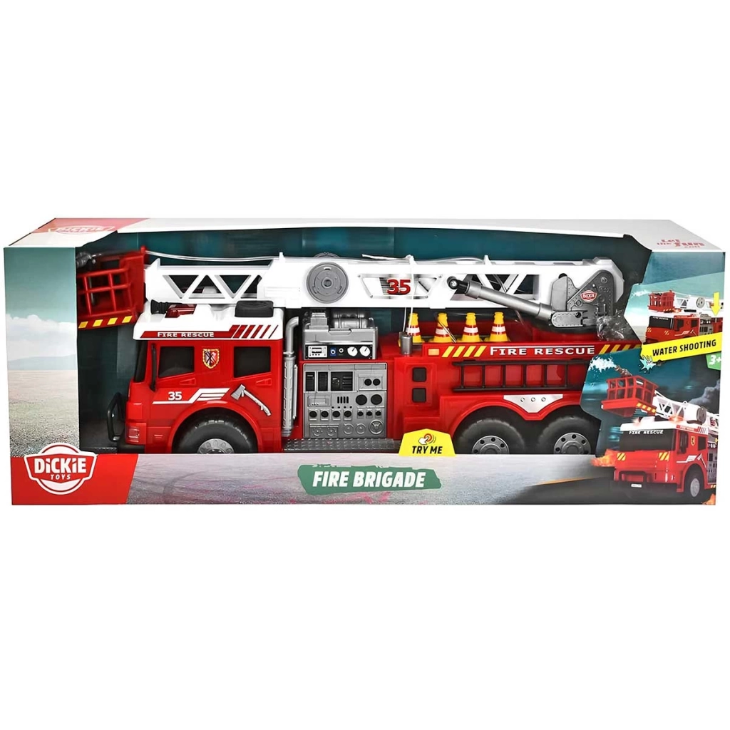 Dickie Toys Fire Brigade İtfaiye Aracı 203719015038 - Görsel 2