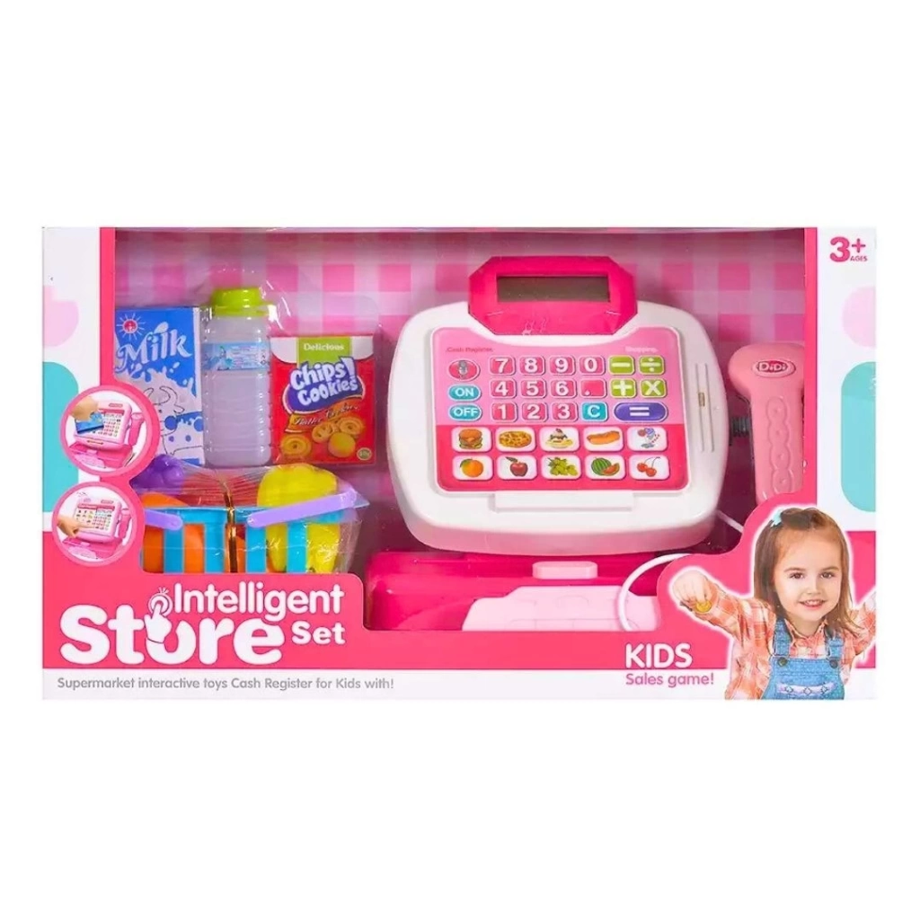 Eğitici Çocuk Dijital Pembe Yazar Kasa - Görsel 2