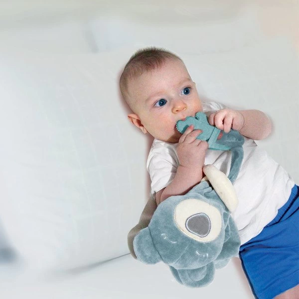 Diş Kaşıyıcılı Uykucu Ayıcık 680 Yeşil - Görsel 3