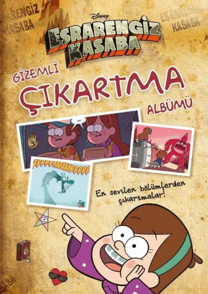 Çocuk Disney Esrarengiz Kasaba Gizemli Çıkartma Albümü