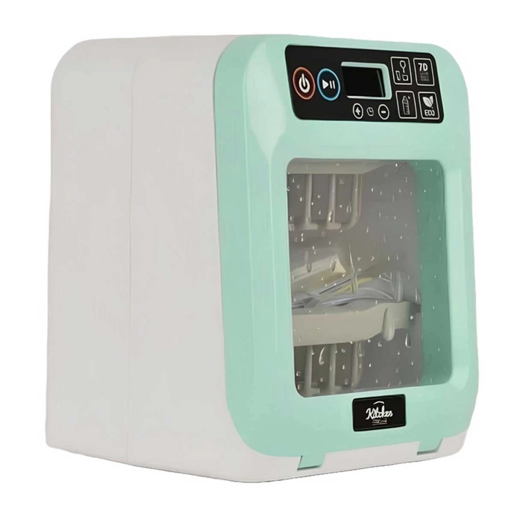 Çocuk Dokunmatik Ekranlı ve Sesli Oyuncak Bulaşık Makinesi - Görsel 2