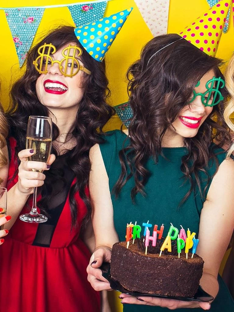 Dolar Şekilli Metalize Parti Gözlüğü 6 Adet Çocuk ve Yetişkin İçin Eğlenceli Aksesuar - Görsel 5