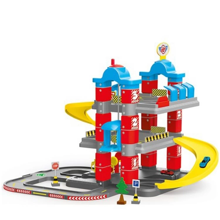 Eğitici Çocuk Dolu 3 Katlı Otopark Oyun Seti - Görsel 2