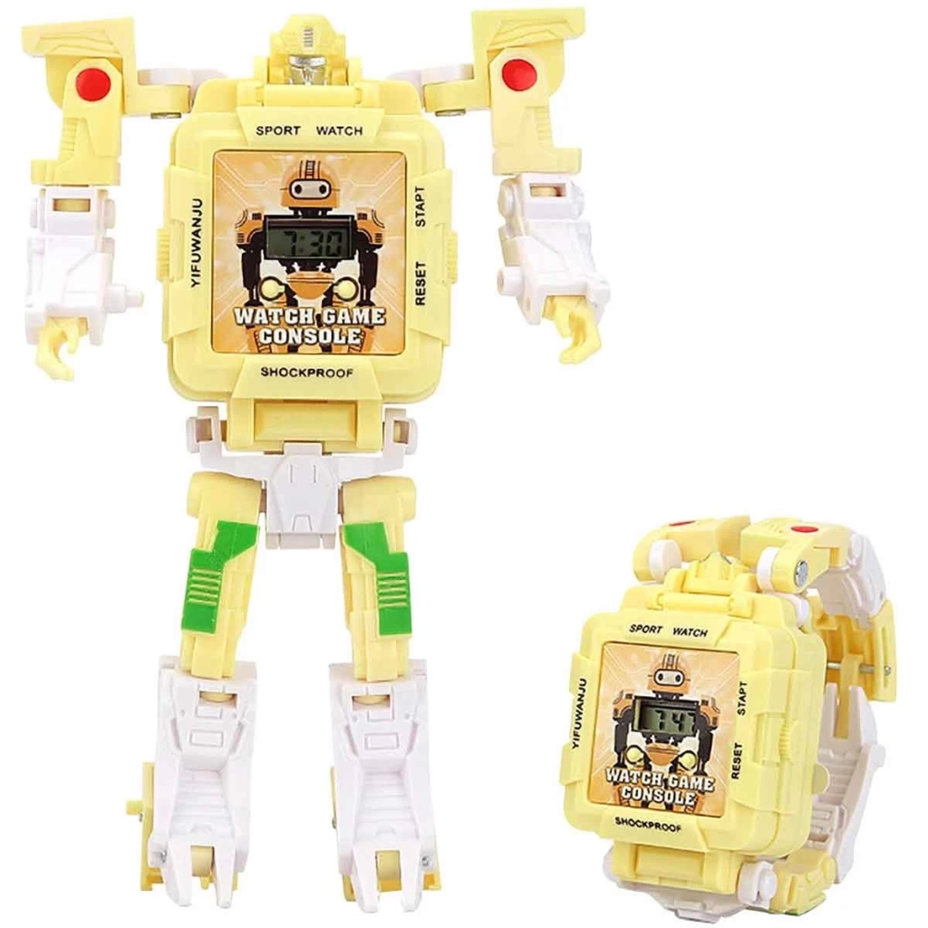 Dönüşebilen Robot Saat Oyun Konsolu - Görsel 2
