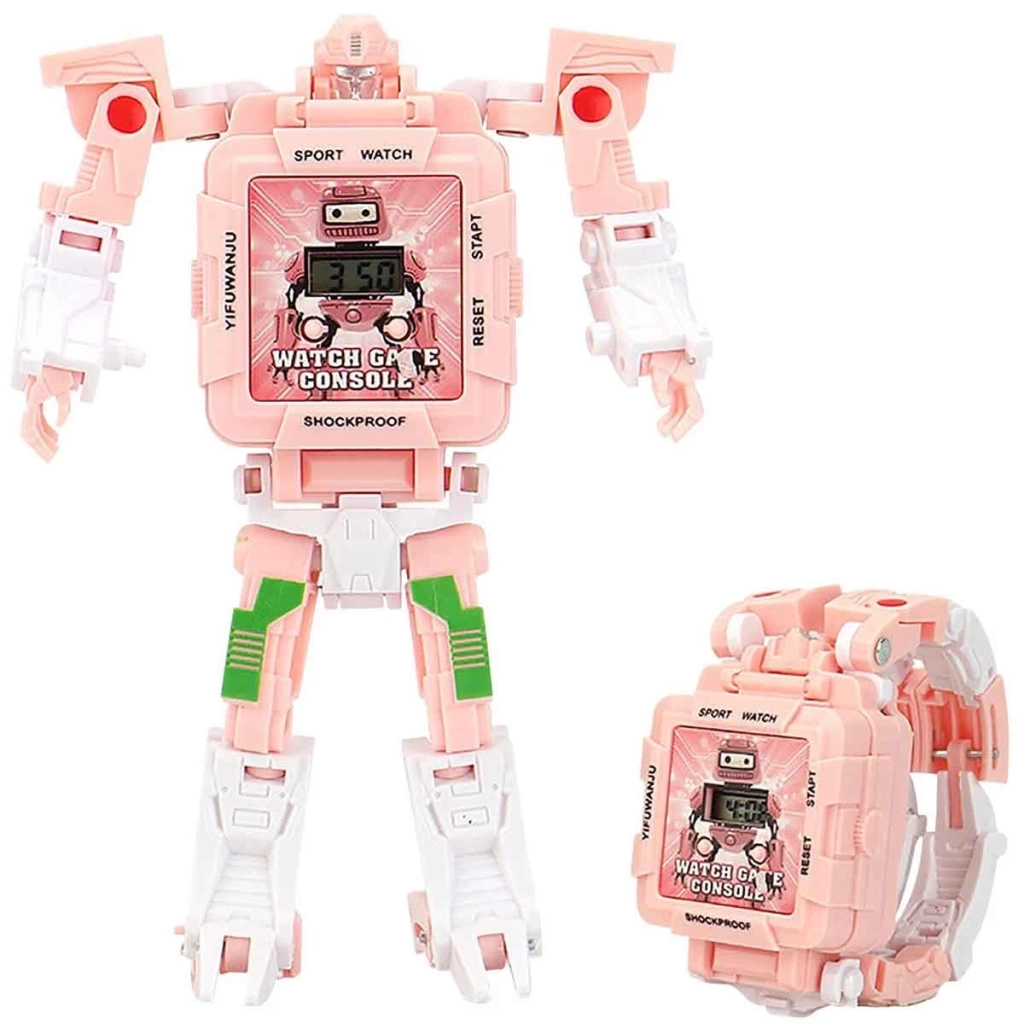 Dönüşebilen Robot Saat Oyun Konsolu - Görsel 3