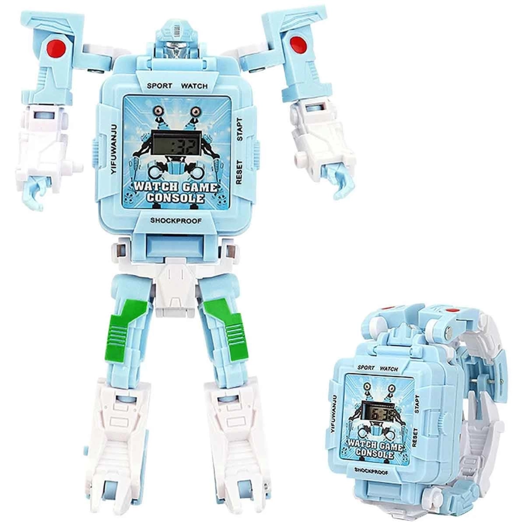 Dönüşebilen Robot Saat Oyun Konsolu - Görsel 4