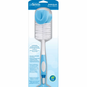 Çocuk Dr.Brown's Emzik ve Biberon Temizleme Fırçası Mavi