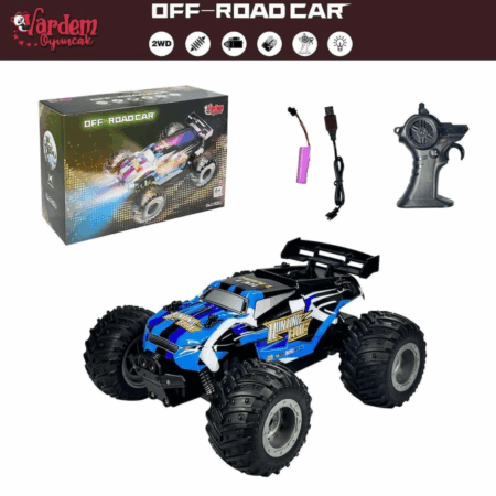 Çocuk DS-1258A Uzaktan Kumandalı Full Fonksiyon 2.4G 1:18 Şarjlı High Off Road Araba