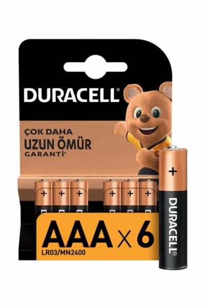 Çocuk Duracell 6Lı AA Kalem Pil