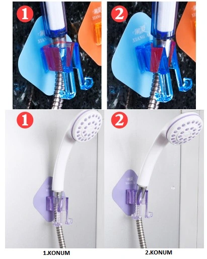 Eğitici Oyuncak Duş Başlık Tutucu ve Lif Askısı - Görsel 2