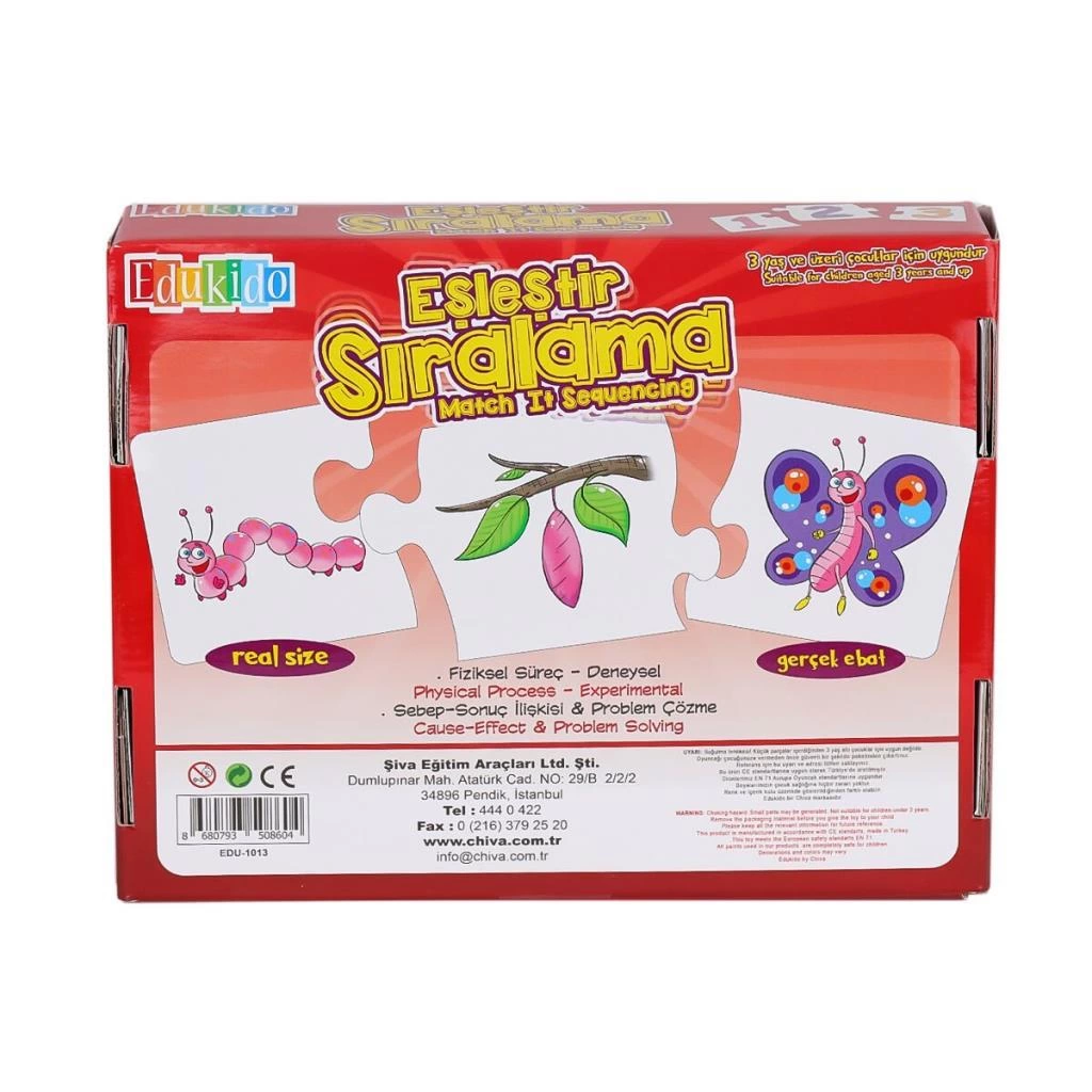 Eşleştirerek Öğrenmeyi Sağlayan Renkli Sıralama Oyunu - Görsel 2