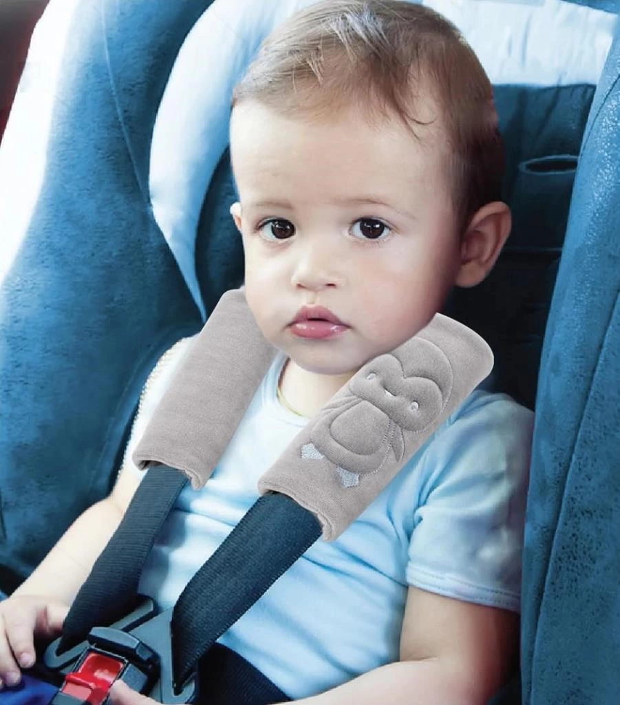 Çocuk Emniyet Kemeri Boyun Koruyucu 349 Ekru - Görsel 2