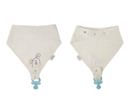 Çocuk Emzik Askılı Müslin Önlük 837 Ekru